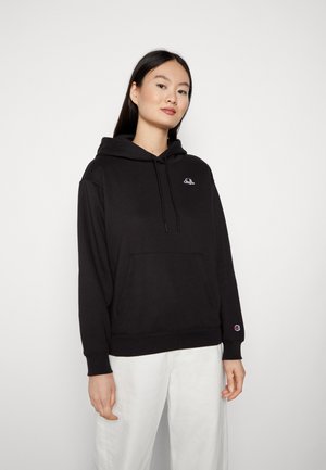 HOODED - Hoodie - black