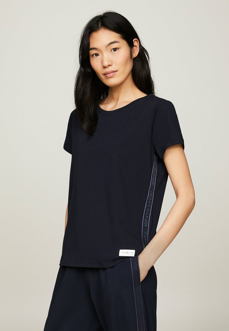 Tommy Hilfiger Haut de pyjama - desert sky/bleu marine - ZALANDO.FR