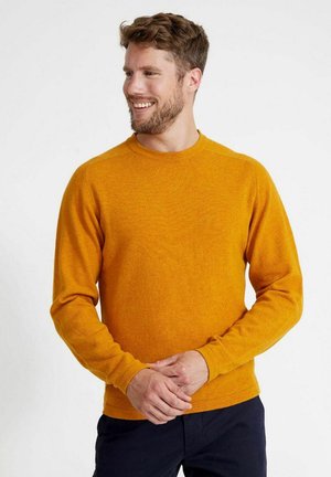 MANFRED CREW - Jumper - saffron