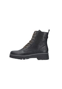 Rieker Bottines à plateau - schwarz