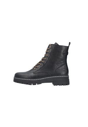 Rieker Bottines à plateau - schwarz