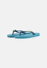 Havaianas BRASIL LOGO UNISEX - Sandálias em T - nautical blue