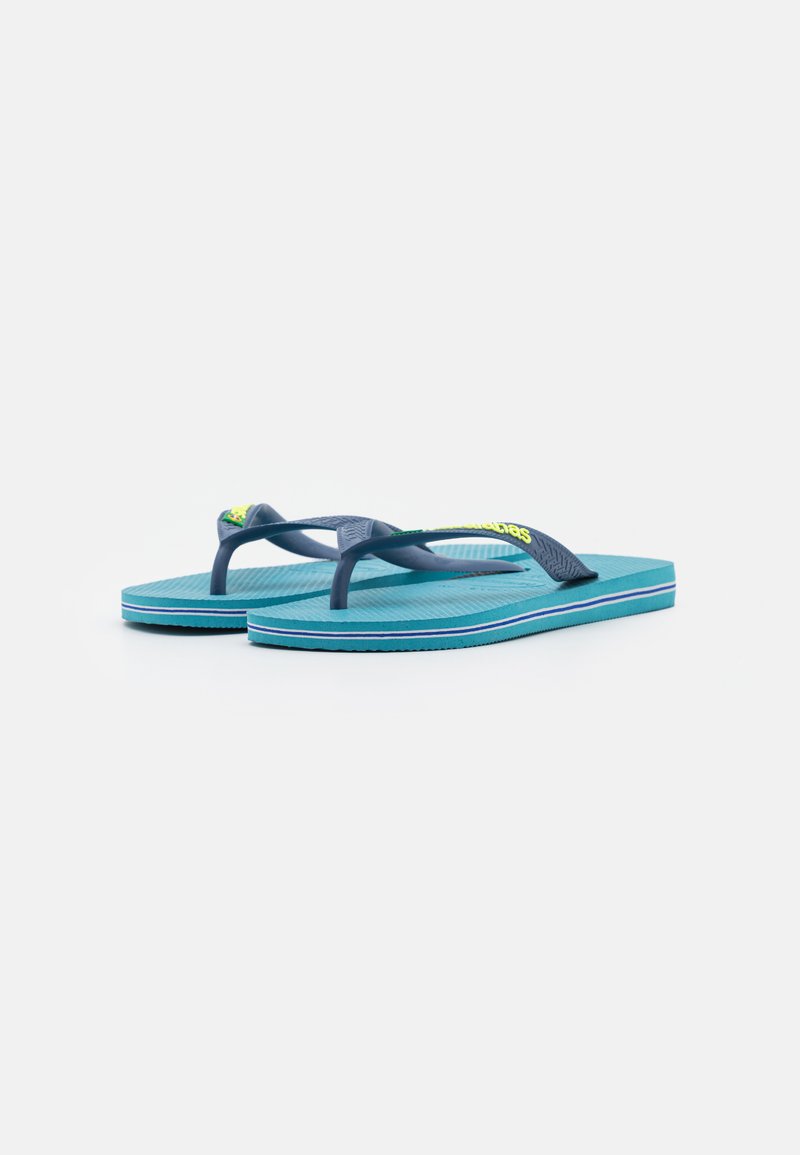 Damen Zehentrenner | Havaianas BRASIL LOGO UNISEX Bade-Zehentrenner nautical blue/blau - SQ63582 Damen Zehentrenner | Havaianas BRASIL LOGO UNISEX Bade-Zehentrenner nautical blue/blau - SQ63582