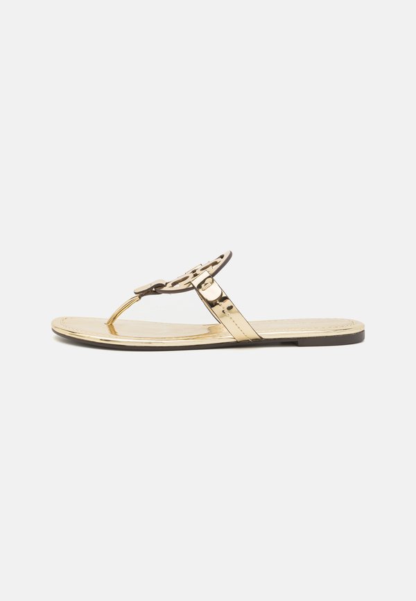 MILLER - T-bar sandals - gold