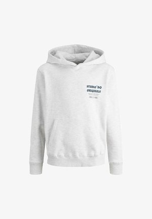 JORMEADOWS JNR - Pulover s kapuco - bright white
