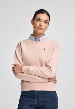 Sweatshirt - pale rose