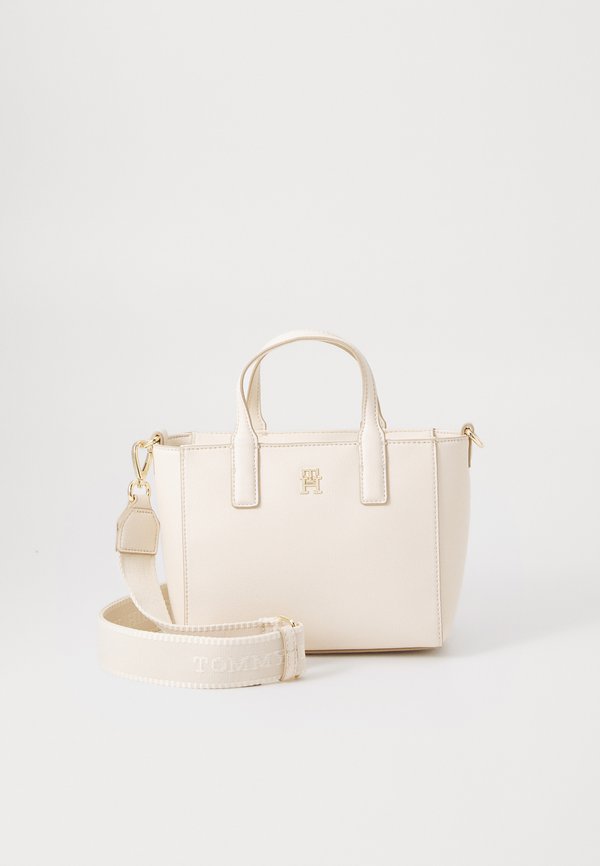 LOGO MINI TOTE - Handbag - sugarcane