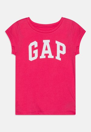 GAP KIDS GAP LOGO T-SHIRT - Tričko s potlačou - wednesday pink