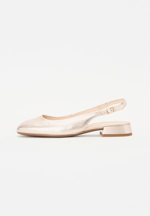 Classic heels - puder\gold