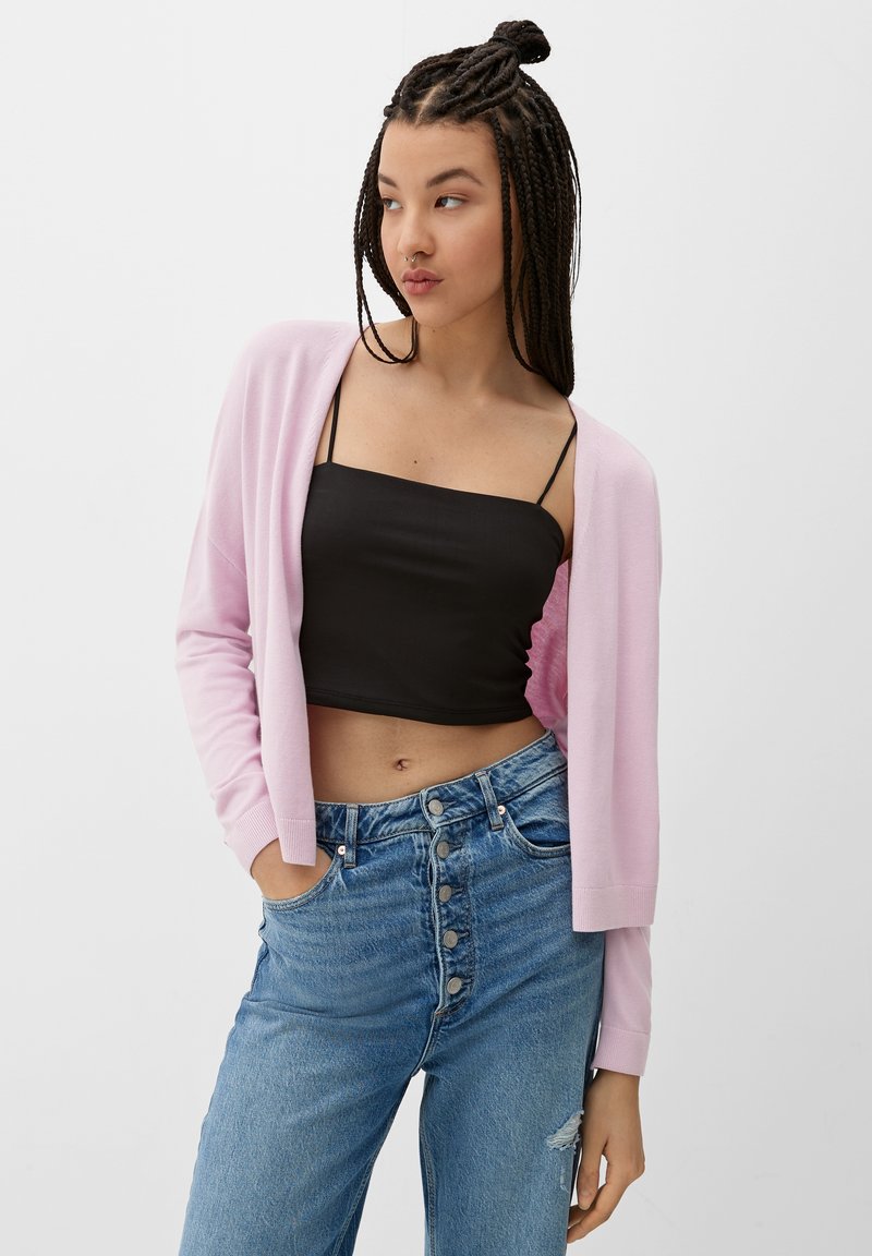 QS Cardigan - zartrosa