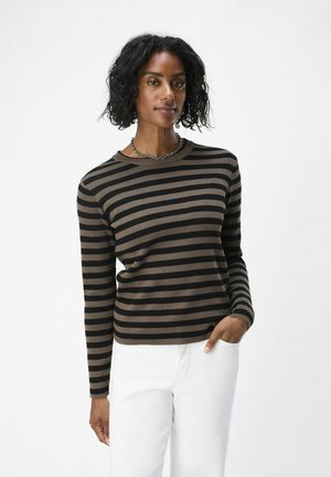 Object GESTREIFTER - Pullover - morel