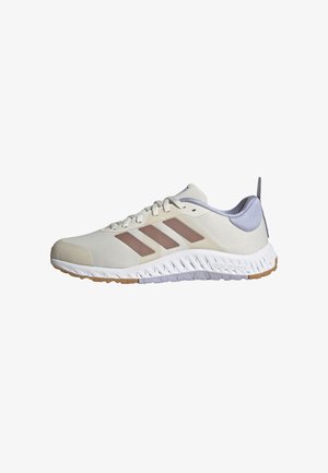 adidas Performance EVERYSET VERSATILE - Zapatillas de entrenamiento - chalk white warm clay violet tone