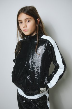 UNISEX - Sweat zippé - black