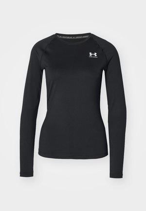Under Armour AUTHENTICS  - Topper langermet - black/white