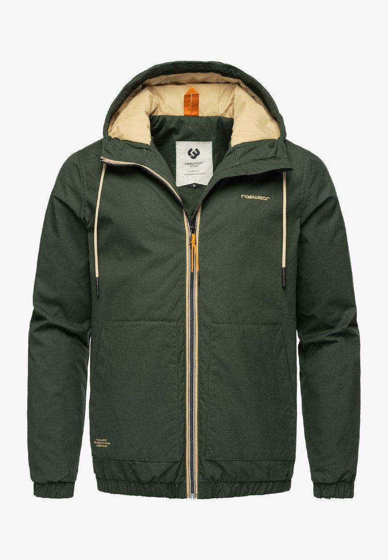 Ragwear Jakna za nošenje na otvorenom - dark olive