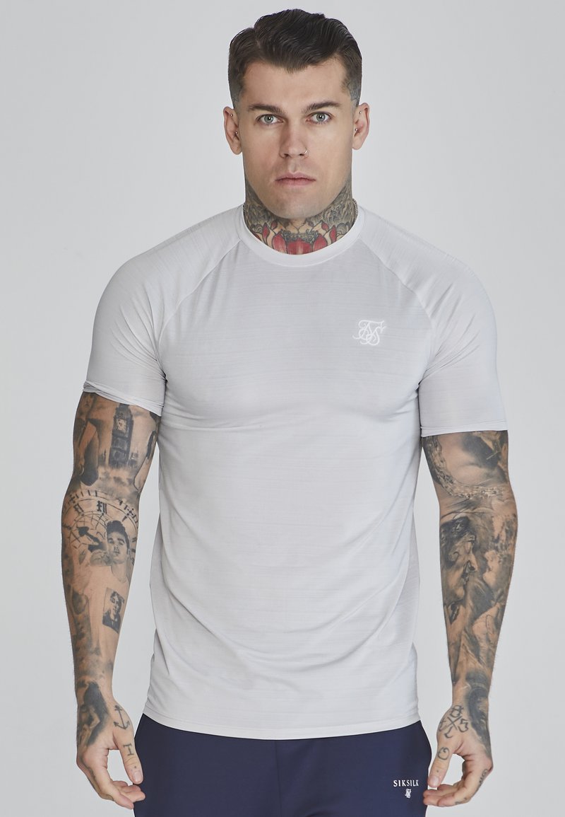 T-shirts imprimés homme SIKSILK gris• Achetez en ligne | Zalando