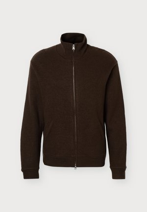 NN.07, BOILED FULL ZIP - Gilet - deep truffle