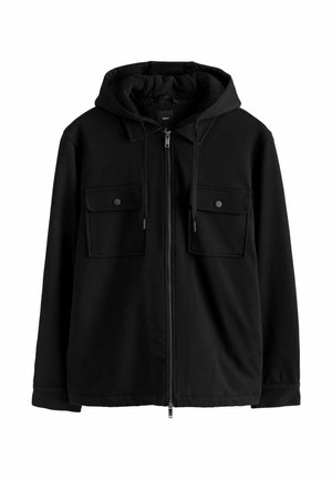 HOODED FIT - Übergangsjacke - black