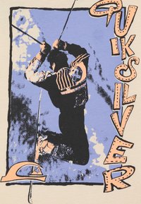 Quiksilver GRINDERZ TEE YOUTH - T-shirt imprimé - birch