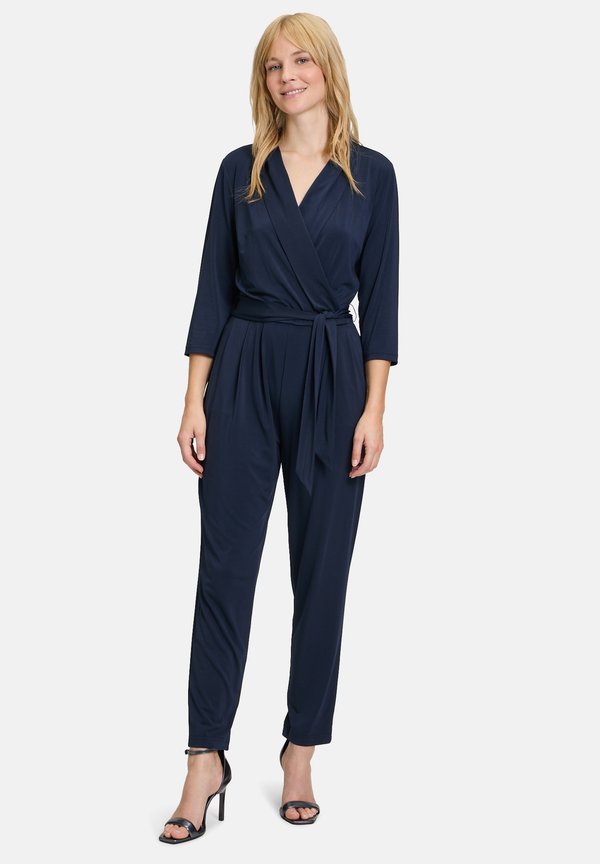 MIT EINGRIFFTASCHEN - Jumpsuit - dunkelblau