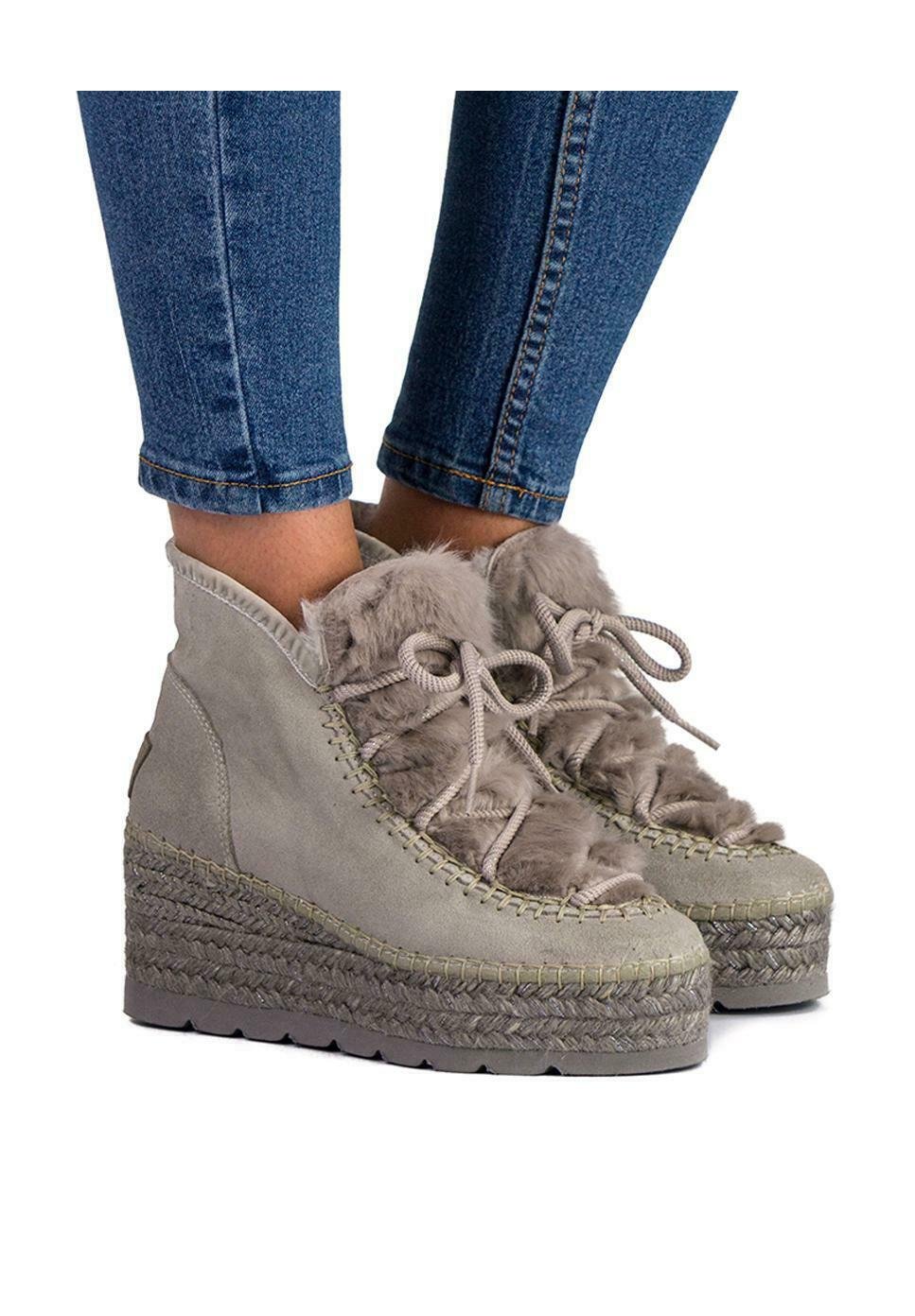 Vidorreta BOTA BAJA - Botas para la nieve - piedra/marrón - Zalando.es