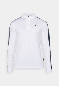 Unselected, white/salute blue