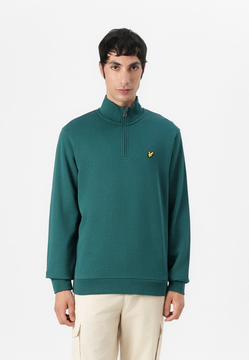 Lyle & Scott Sweater groen-metallic