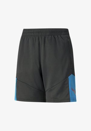 INDIVIDUAL FINAL JR UNISEX - Pantaloncini sportivi - black/ocean dive/deep orchid