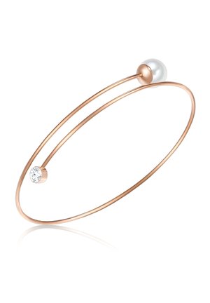 MUSCHELKERNPERLE GLASKRISTALL - Armband - rose gold-coloured