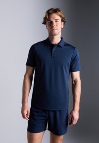 Pier One Sport SHORT SLEEVE SPORTS POLO TOP - Polo - dark blue