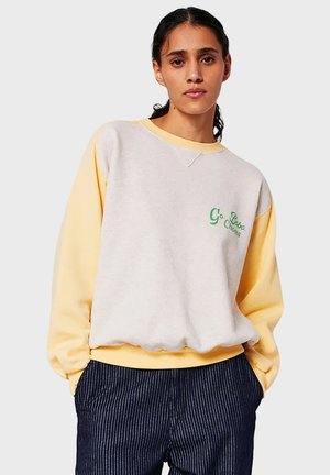 Sweatshirt - pale-yellow