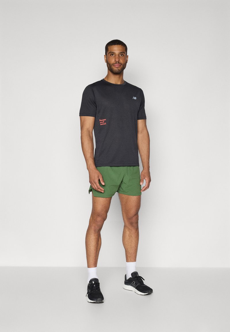 New Balance SHORT  - Korte sportsbukser - dark alpine green