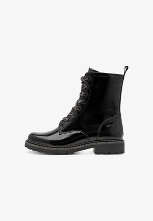 Tamaris, Snørestøvletter - black patent