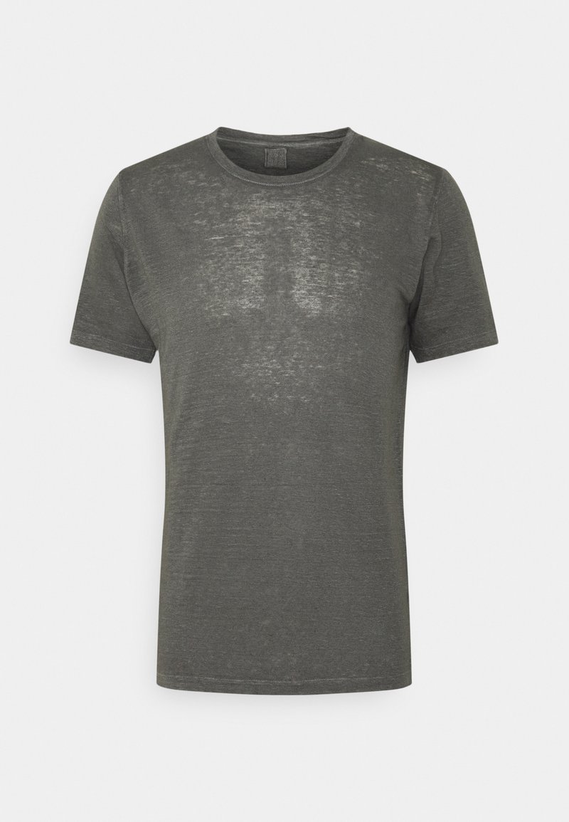 Herren Bekleidung | 120% Lino SHORT SLEEVE T-Shirt basic iron/anthrazit - IG28558 Herren Bekleidung | 120% Lino SHORT SLEEVE T-Shirt basic iron/anthrazit - IG28558