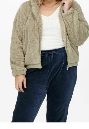 Fleecejacke - beige