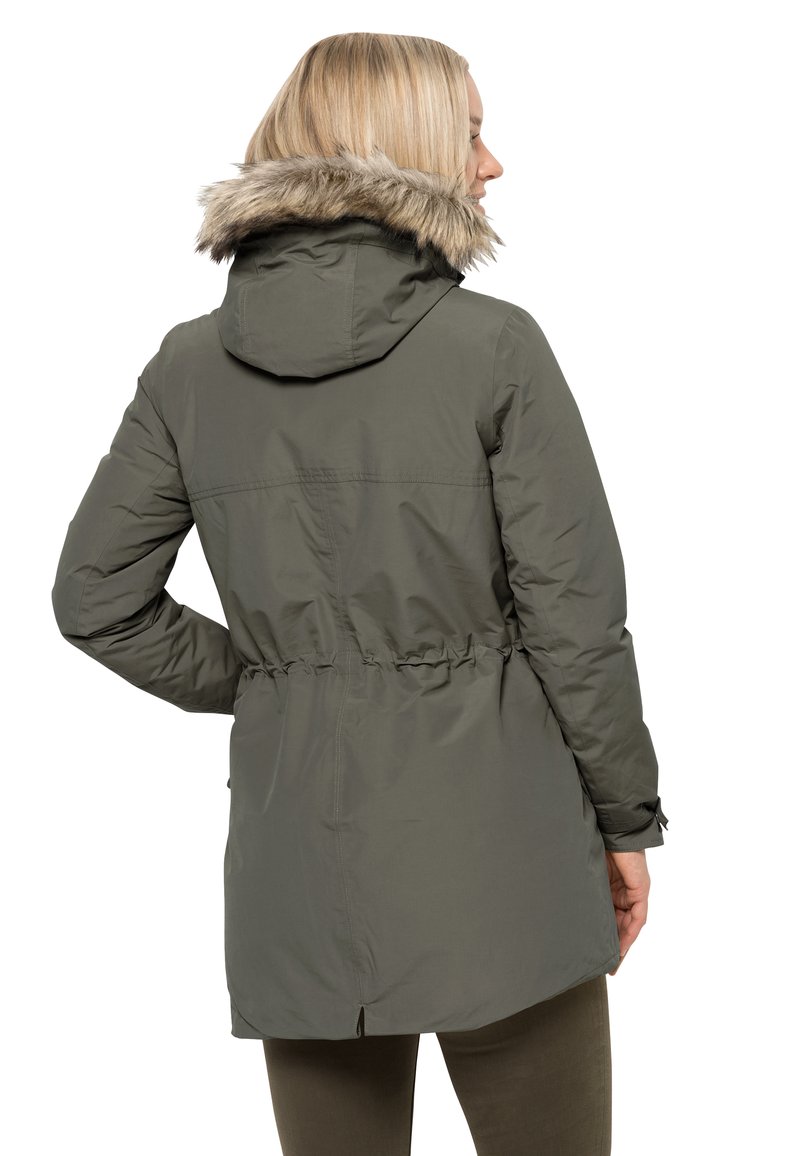 Damen Sportbekleidung | Jack Wolfskin WILDWOOD W Parka grape leaf/oliv - WE08068 Damen Sportbekleidung | Jack Wolfskin WILDWOOD W Parka grape leaf/oliv - WE08068