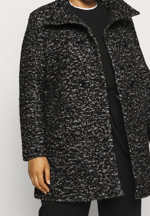 Klassischer Mantel - black