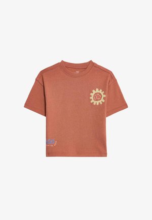 Marks & Spencer EMBROIDERED - T-shirt print - burnt sienna