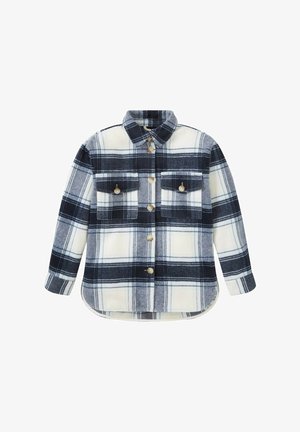 Übergangsjacke - blue navy/ offw hite big check