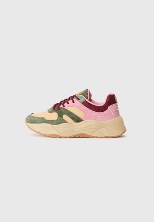 CELEST - Sporta apavi - green/cream