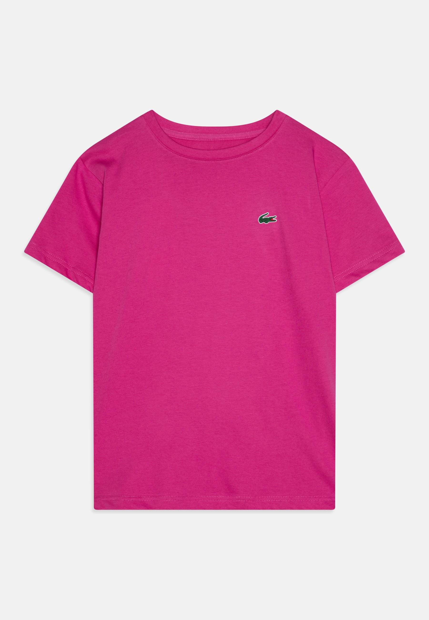 Zalando Tee Shirt Lacoste Rose Nike Swoosh Floral Logo T-shirt In