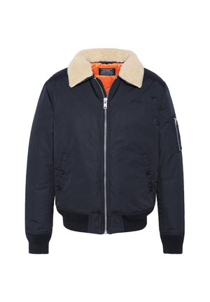 ARMY - Blouson Bomber - marine beige