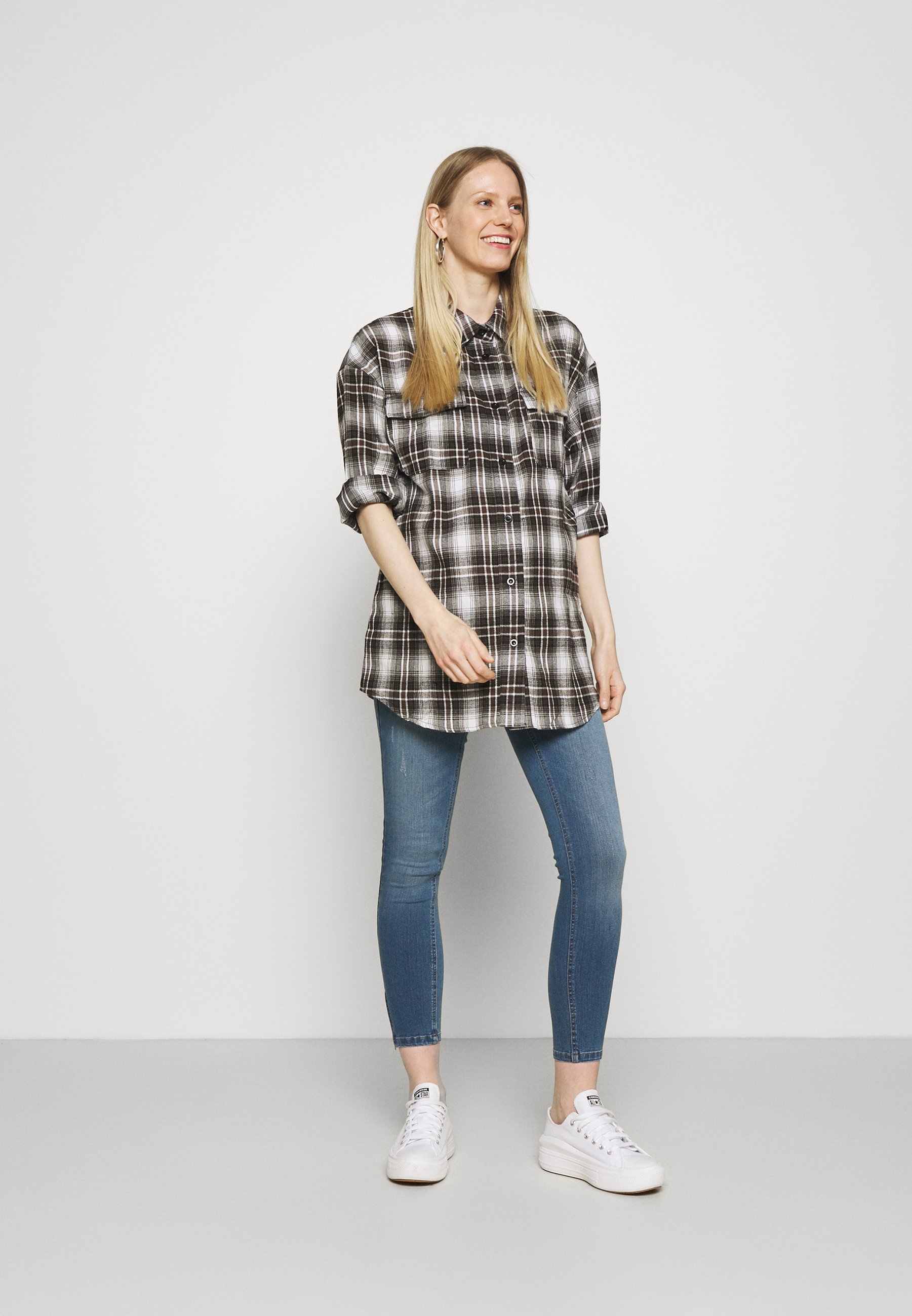ONLY MATERNITY OLMKENDELL - Jeans Skinny Fit - medium blue denim/blu denim  - Zalando.it