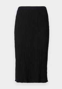 SLIP SKIRT - Pencil skirt - black