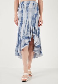 REGULAR FIT - Trapecinis sijonas - indigo