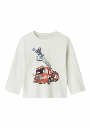 MIT LANGEN ÄRMELN REGULAR FIT - Camiseta de manga larga - jet stream