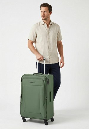FRANKY, MELBOURNE 3.0 4-ROLLEN TROLLEY 79 CM MIT DEHNFALTE UNISEX - Trolley - olive