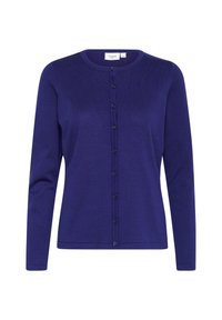 A8661, MILASZ R-NECK CARDIGAN - Adīta jaka - midnight sail