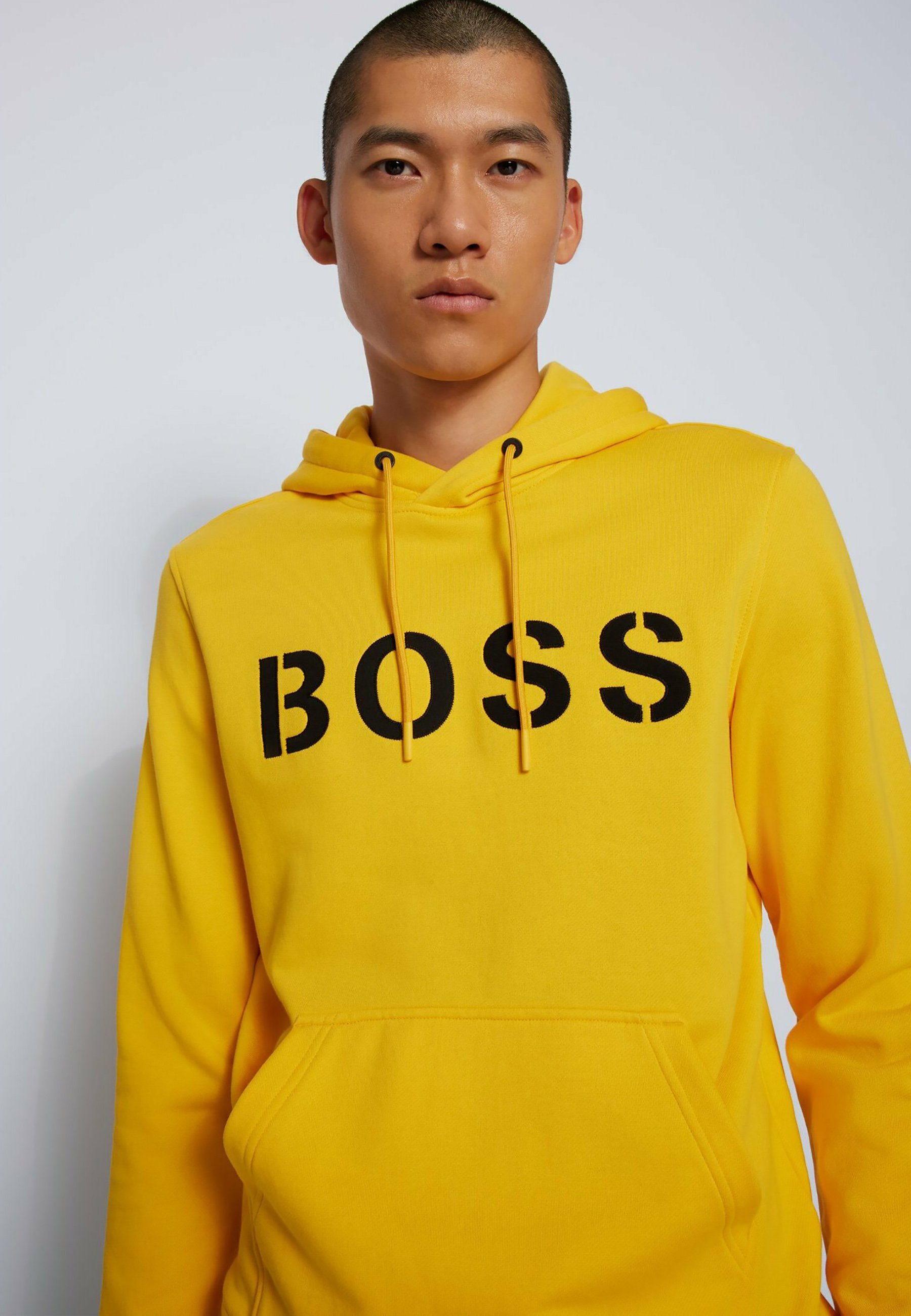 BOSS Hoodie - medium yellow/yellow - Zalando.de