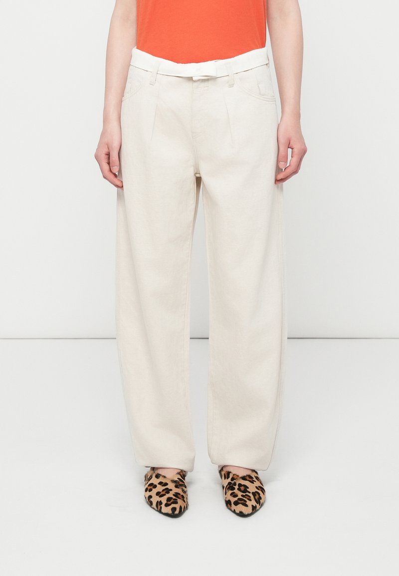 closed Broek wit